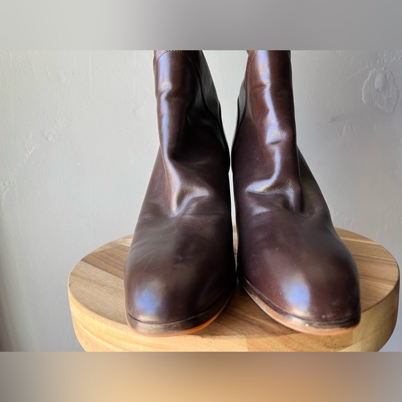 Russell & Bromley Brown Leather Boots ~ Size 40 or 9.5/10 - Picture 3 of 14